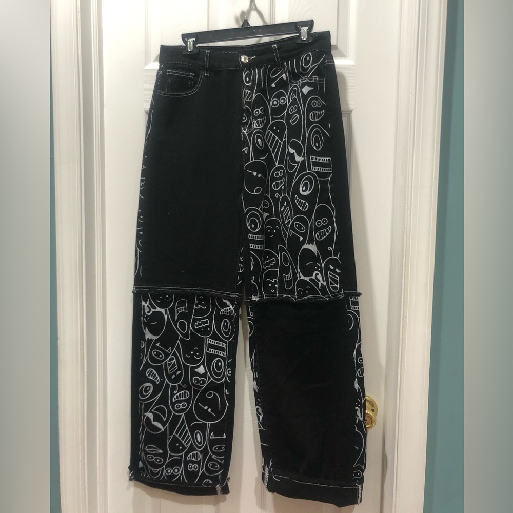 Black Denim Jeans